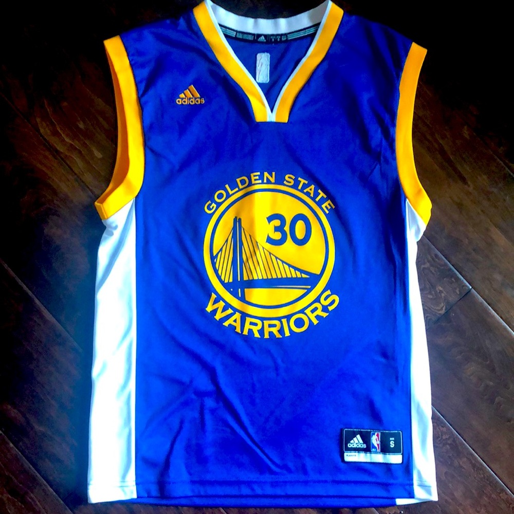 ADIDAS Warriors Curry 30 jersey Sz SMALL 🏀